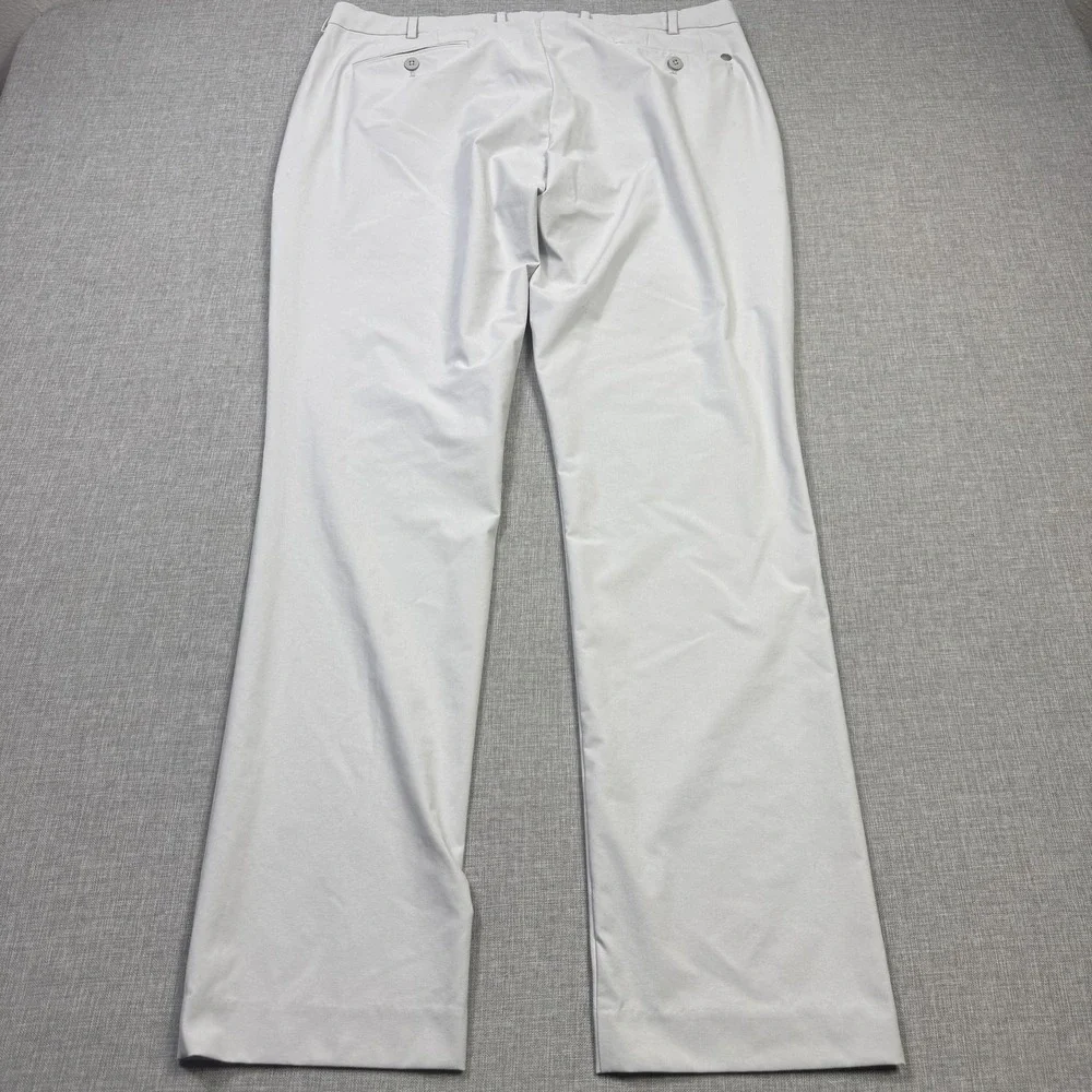 Peter Millar Crown Crafted Surge Performance Trouser Pants Mens 38x32 Gray